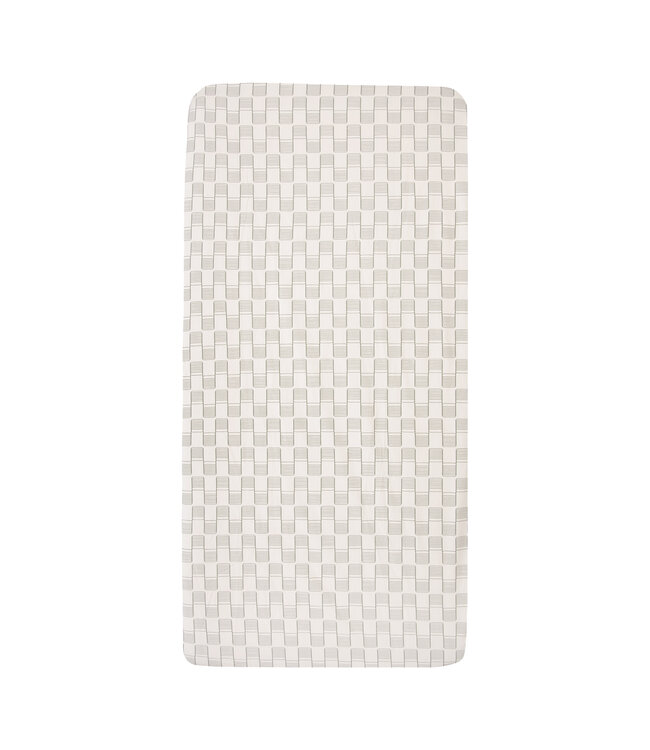 Witlof for Kids Witlof for Kids - Hoeslaken Wieg 40X80Cm Sticky Stripes