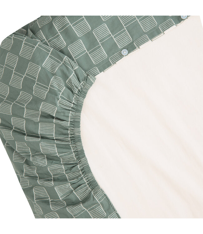 Witlof for Kids Witlof for Kids - Tuck-Inn Dekbedovertrek Junior 120X150Cm Sticky Stripes