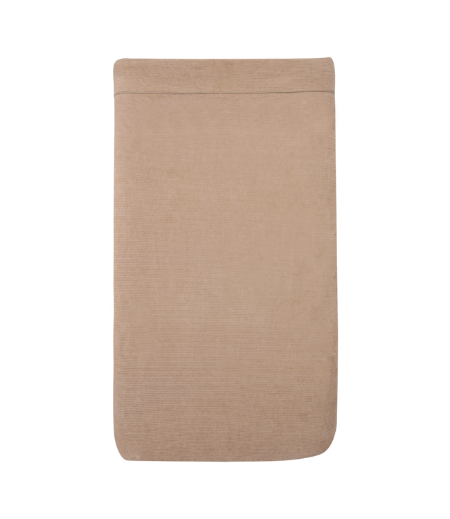 Witlof for Kids Witlof for Kids - Tuck-Inn Deken Wieg 40X80Cm Velvet Rib Urban Taupe