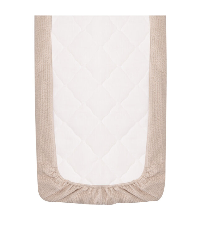 Witlof for Kids Witlof for Kids - Tuck-Inn Deken Wieg 40X80Cm Waves Soft Sand