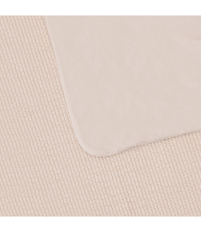 Witlof for Kids Witlof for Kids - Tuck-Inn Deken Wieg 40X80Cm Waves Soft Sand