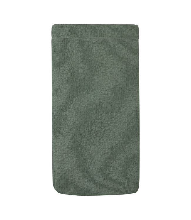 Witlof for Kids Witlof for Kids - Tuck-Inn Deken Wieg 40X80Cm Waves Forest Green