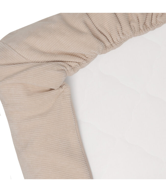 Witlof for Kids Witlof for Kids - Tuck-Inn Deken Bed 60X120Cm Velvet Rib Soft Sand