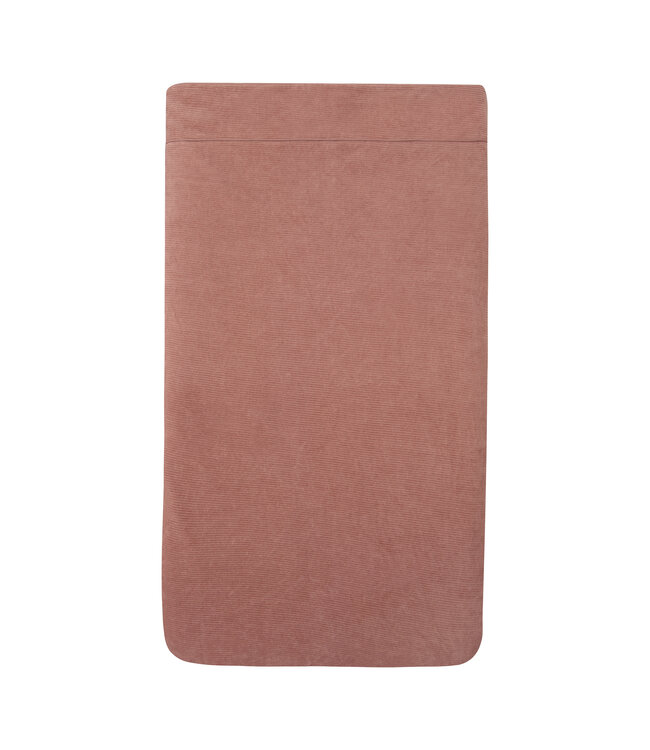 Witlof for Kids Witlof for Kids - Tuck-Inn Deken Bed 60X120Cm Velvet Rib Dusty Pink