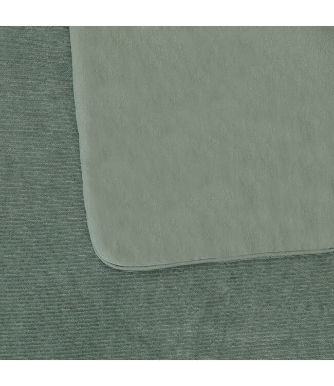 Witlof for Kids Witlof for Kids - Tuck-Inn Deken Bed 60X120Cm Velvet Rib Forest Green