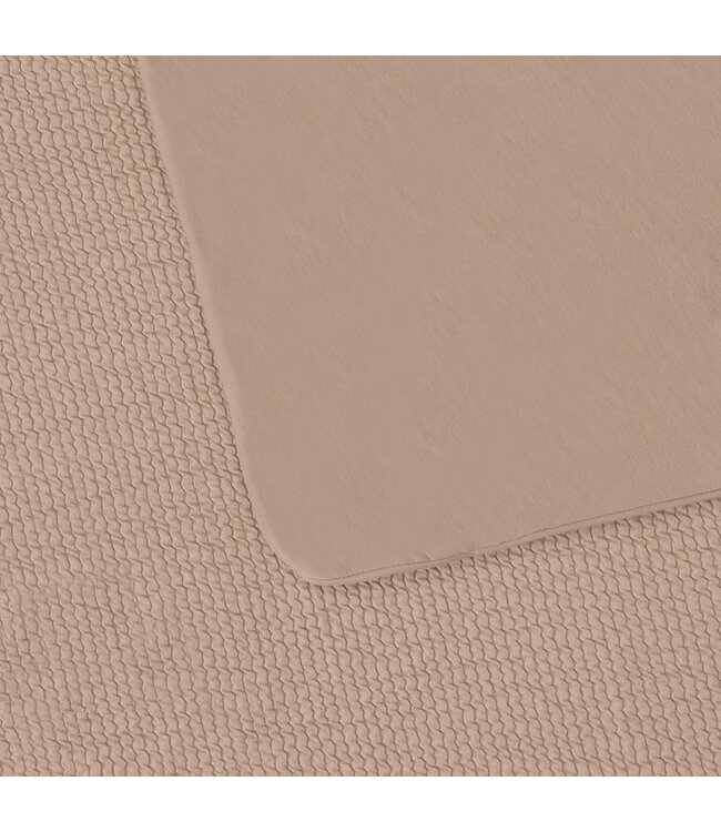 Witlof for Kids Witlof for Kids - Tuck-Inn Deken Bed 60X120Cm Waves Urban Taupe