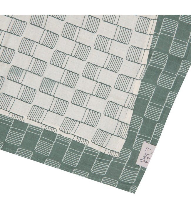 Witlof for Kids Witlof for Kids - Tetra Doeken 65X65Cm (2 Stuks) Sticky Stripes