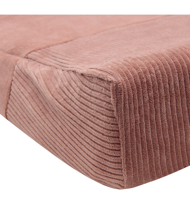 Witlof for Kids Witlof for Kids - Waskussenhoes Velvet Rib Dusty Pink