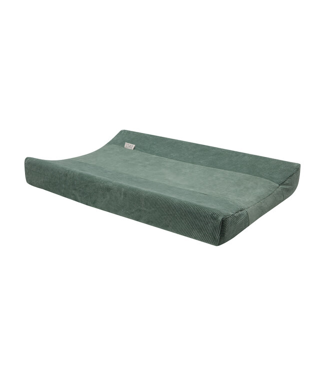 Witlof for Kids Witlof for Kids - Waskussenhoes Velvet Rib Forest Green