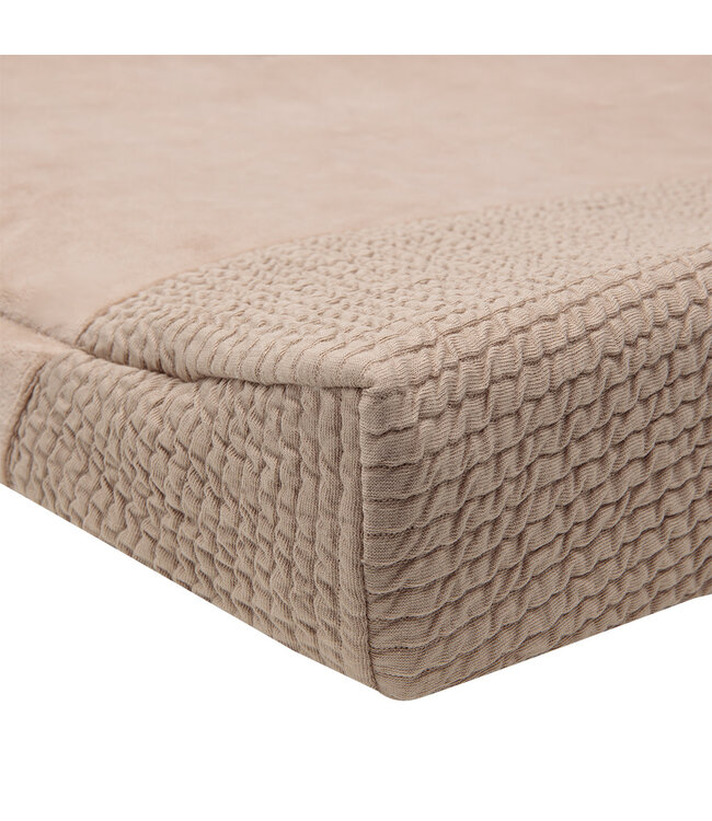 Witlof for Kids Witlof for Kids - Waskussenhoes Waves Urban Taupe