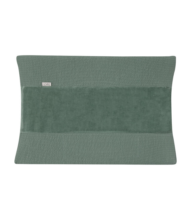 Witlof for Kids Witlof for Kids - Waskussenhoes Waves Forest Green