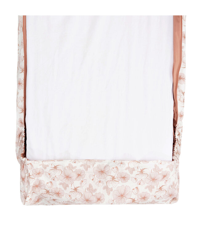 Witlof for Kids Witlof for Kids - Tuck-Inn Dekbedovertrek Bed 100X135Cm Flower Powder