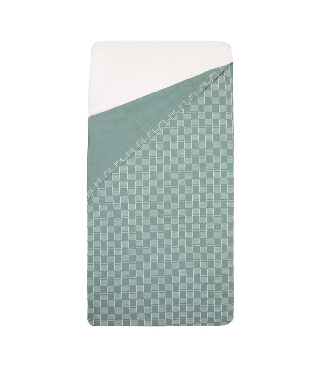 Witlof for Kids Witlof for Kids - Tuck-Inn Laken Wieg 40X80Cm Sticky Stripes