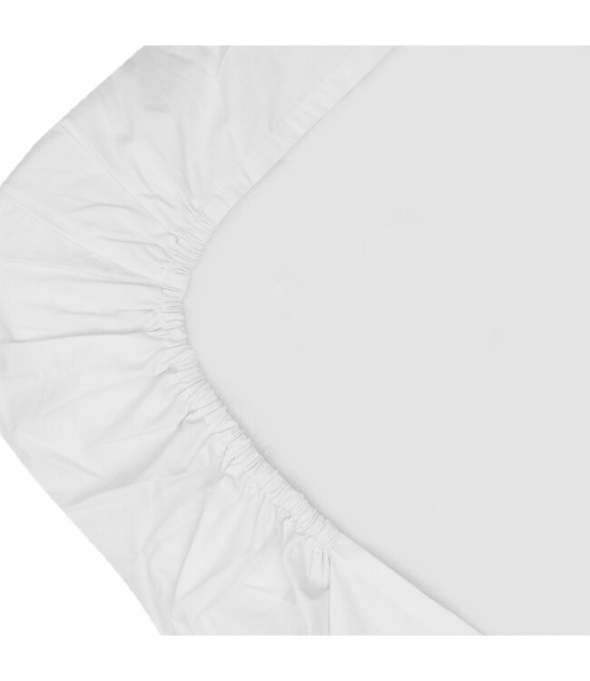 Witlof for Kids Witlof for Kids - Tuck-Inn Laken Bed 60X120Cm Ruffle Wit