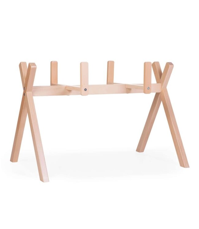 Childhome Childhome - Tipi Staander Voor Moses Mand + Baby Gym - Hout - Naturel