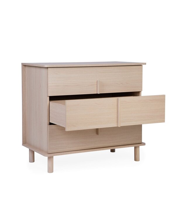 Childhome Childhome - Nordica Naturel - Commode - 3 Laden + Verzorgingsunit