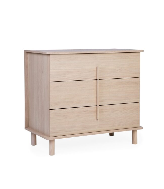 Childhome Childhome - Nordica Naturel - Commode - 3 Laden + Verzorgingsunit