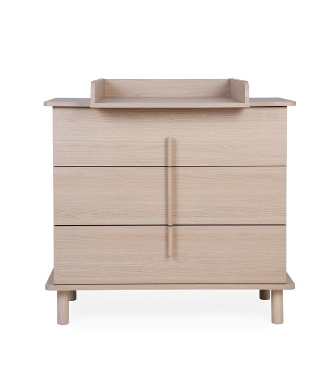 Childhome Childhome - Nordica Naturel - Commode - 3 Laden + Verzorgingsunit