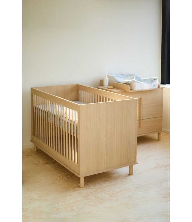 Childhome Childhome - Nordica Naturel - Bed - 70x140 Cm