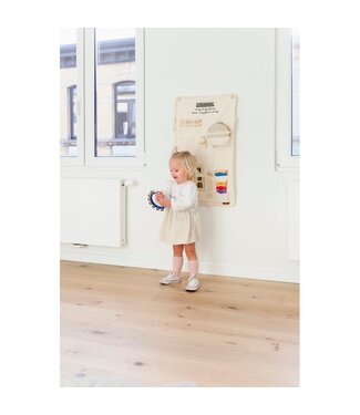 Childhome Childhome - Muziekset 8 Instrumenten + Opvouwbare Organiser - Canvas