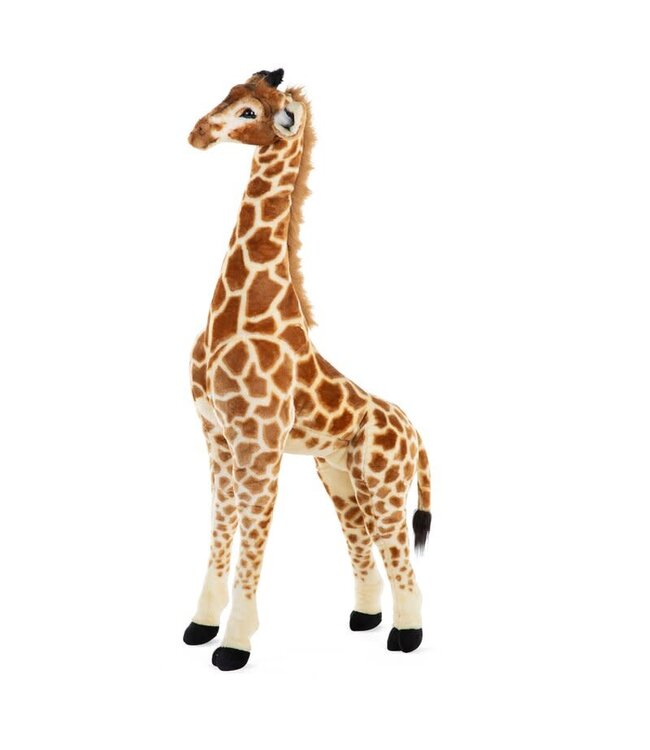 Childhome Childhome - Staande Giraf Knuffel - 50x40x135 Cm - Bruin Geel
