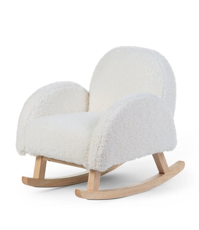 Childhome Childhome - Schommelstoel Voor Kinderen - Teddy - Ecru Naturel