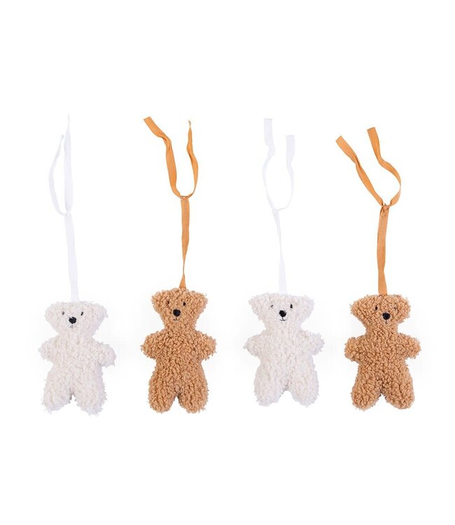 Childhome Childhome - Baby Gym Figuurtjes - Teddy - Set Van 4