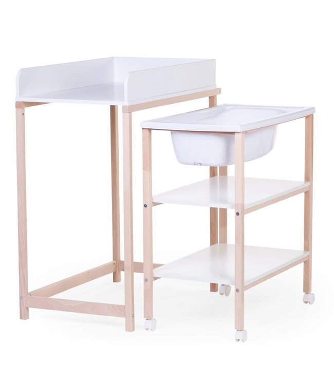 Childhome Childhome - Verzorgingstafel - Bad + Wielen