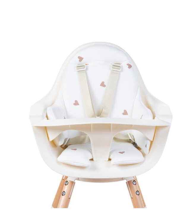 Childhome Childhome - Evolu Stoelverkleiner - Jersey - Hearts