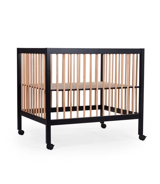 Childhome Childhome - Park 97 + Wieltjes - 95X75 Cm - Hout â€“ Zwart / Naturel