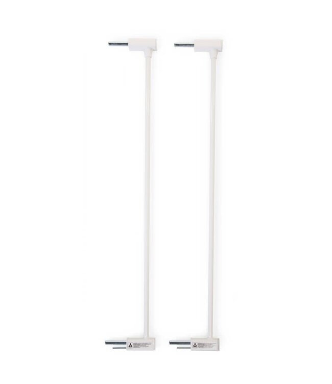 Childhome Childhome - Extensie Voor Veiligheidshekjes VHELTW - 2x7 Cm - Metaal - Wit