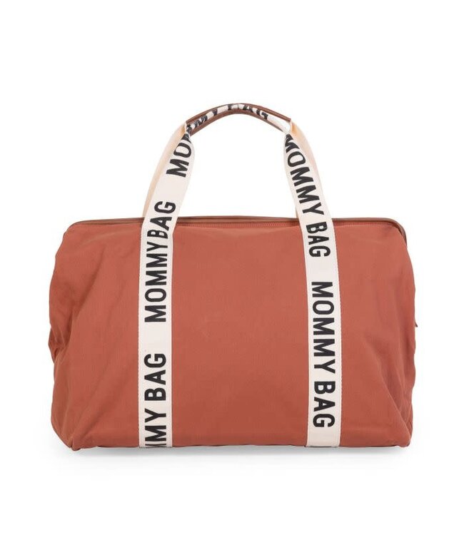 Childhome Childhome - Mommy BagÂ® Signature Canvas Terracotta