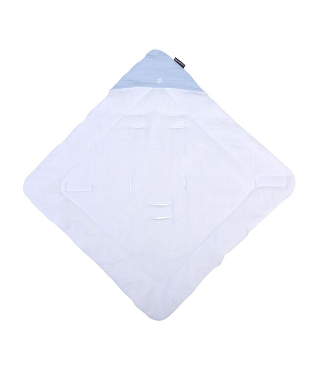 Childhome Childhome - Wikkeldeken Universeel - 75x75 Cm - Mousseline - Flower