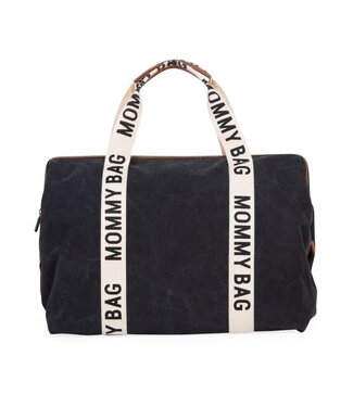 Childhome Childhome - Mommy BagÂ® Signature Canvas  Zwart