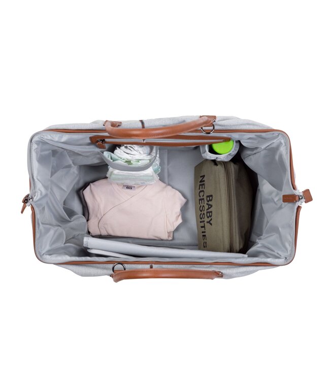 Childhome Childhome - Mommy Bag Â® Verzorgingstas  - Canvas - Grijs