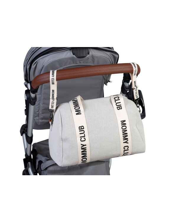 Childhome Childhome - MOMMY CLUB VERZORGINGSTAS - SIGNATURE - CANVAS - OFF WHITE