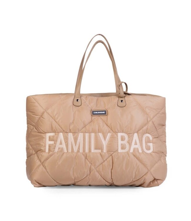 Childhome Childhome - Family Bag Verzorgingstas - Gewatteerd - Beige