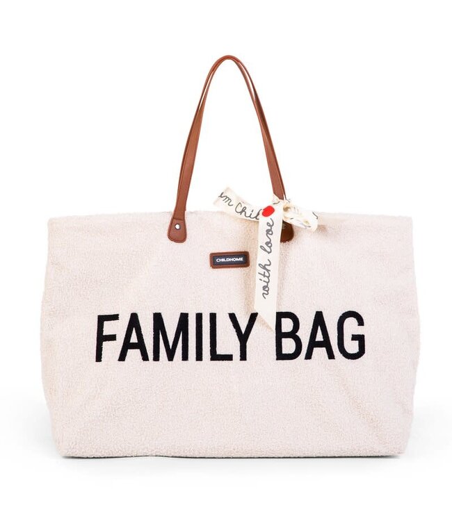 Childhome Childhome - Family Bag Verzorgingstas - Teddy Ecru