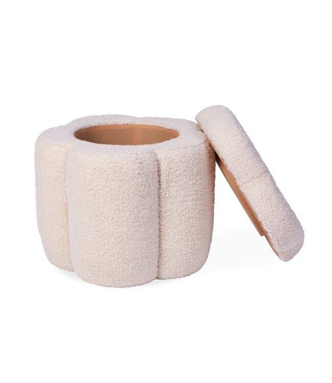 Childhome Childhome - Flower Poef + toybox