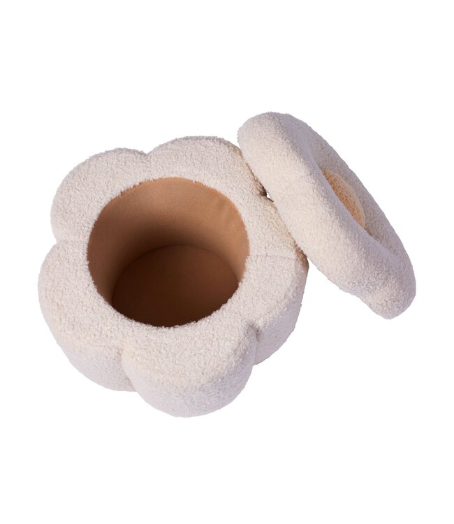 Childhome Childhome - Flower Poef + toybox