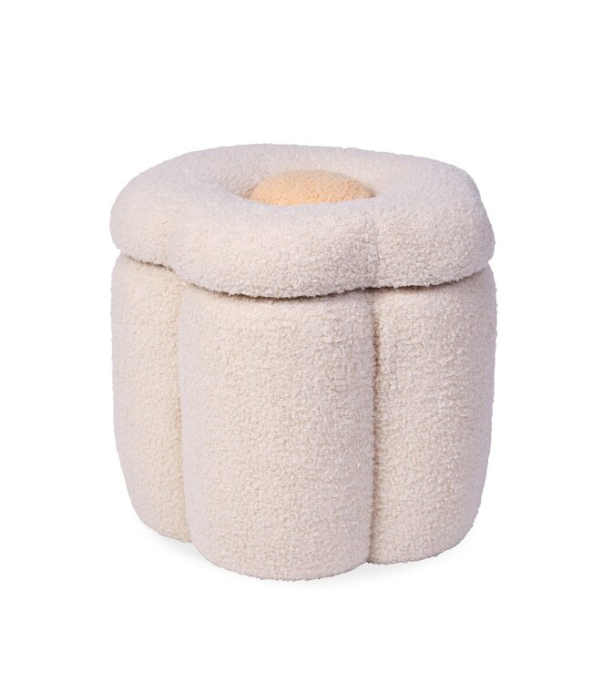 Childhome Childhome - Flower Poef + toybox
