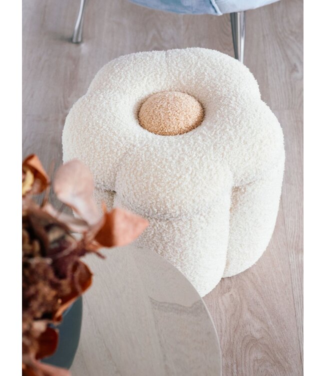 Childhome Childhome - Flower Poef + toybox