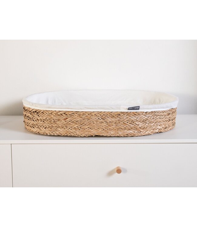 Childhome Childhome - Verzorgingsmand (Incl. Matras) - 70X50 Cm - ZeegrasÂ 