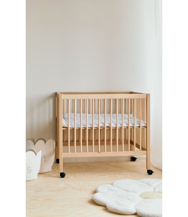 Childhome Childhome - Park 97 + Wieltjes - 95x75 Cm - Hout – Naturel