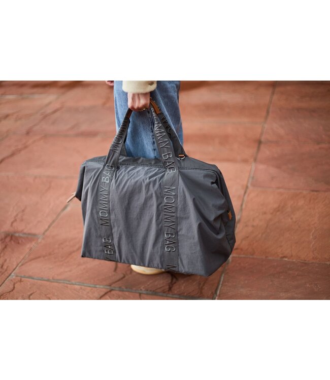 Childhome Childhome - Mommy Bag Â® Verzorgingstas - Signature - Urban - Anthracite