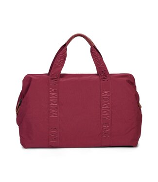 Childhome Childhome - Mommy Bag Â® Verzorgingstas - Signature - Urban - Bordeaux