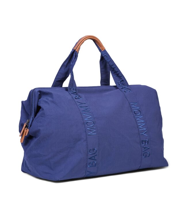 Childhome Childhome - Mommy Bag Â® Verzorgingstas - Signature - Urban - Blauw