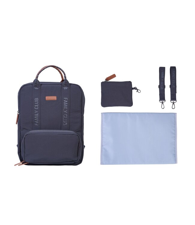 Childhome Childhome - Rugzak FAMILY CLUB SIGNATURE URBAN ANTHRACIET