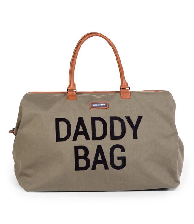 Childhome Childhome - Daddy Bag Verzorgingstas - Canvas - Kaki