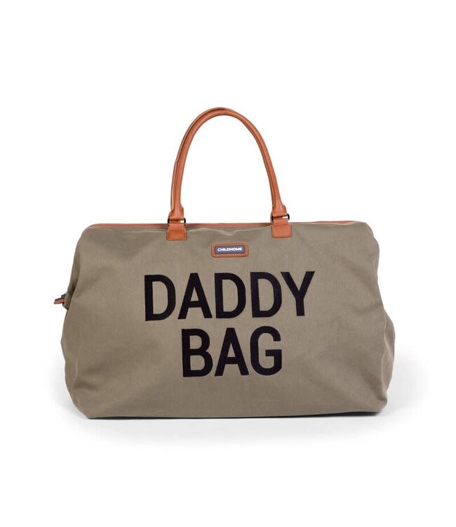 Childhome Childhome - Daddy Bag Verzorgingstas - Canvas - Kaki